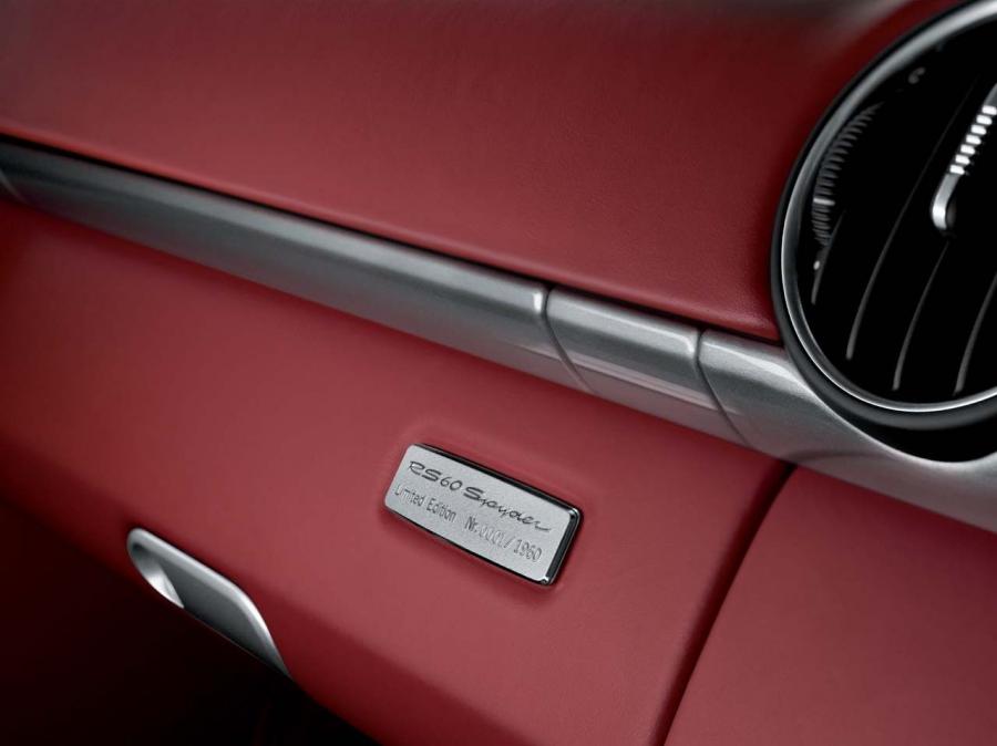  Porsche Boxster RS60 Spyder Limited Edition 2007 года  (фото 6 из 16)